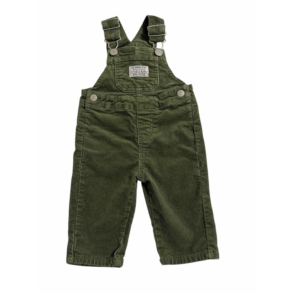 Levi’s Stretch Cotton Corduroy Overalls 6 Months